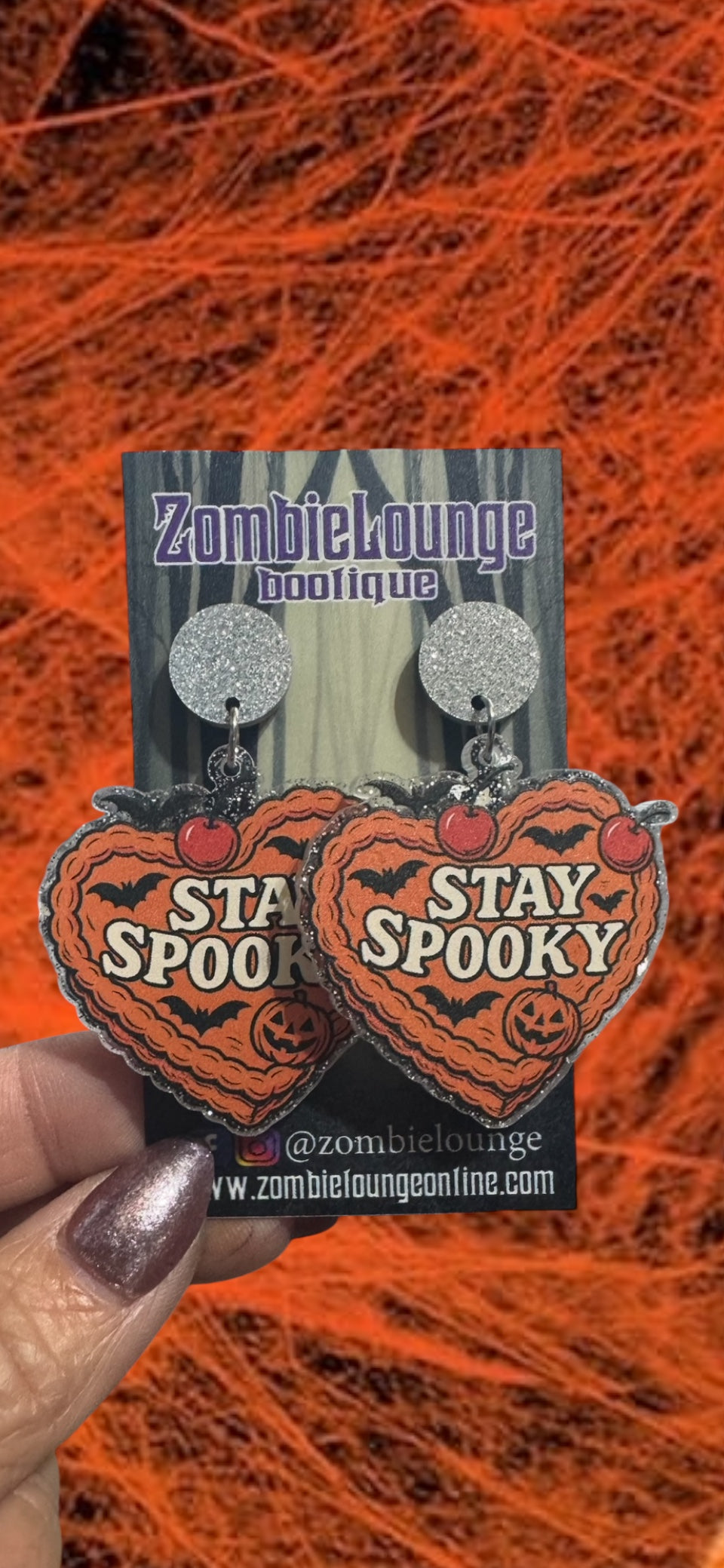 Halloween Cake Earrings