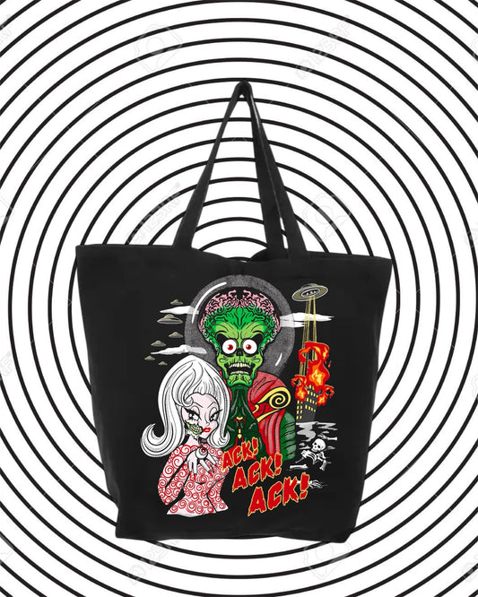 Alien Invasion Totebag