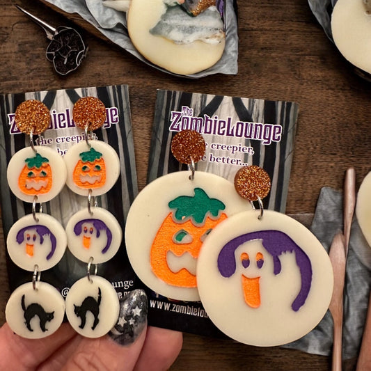 Halloween Cookie Earrings