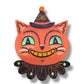 Spunky Spooky Cat Brooch