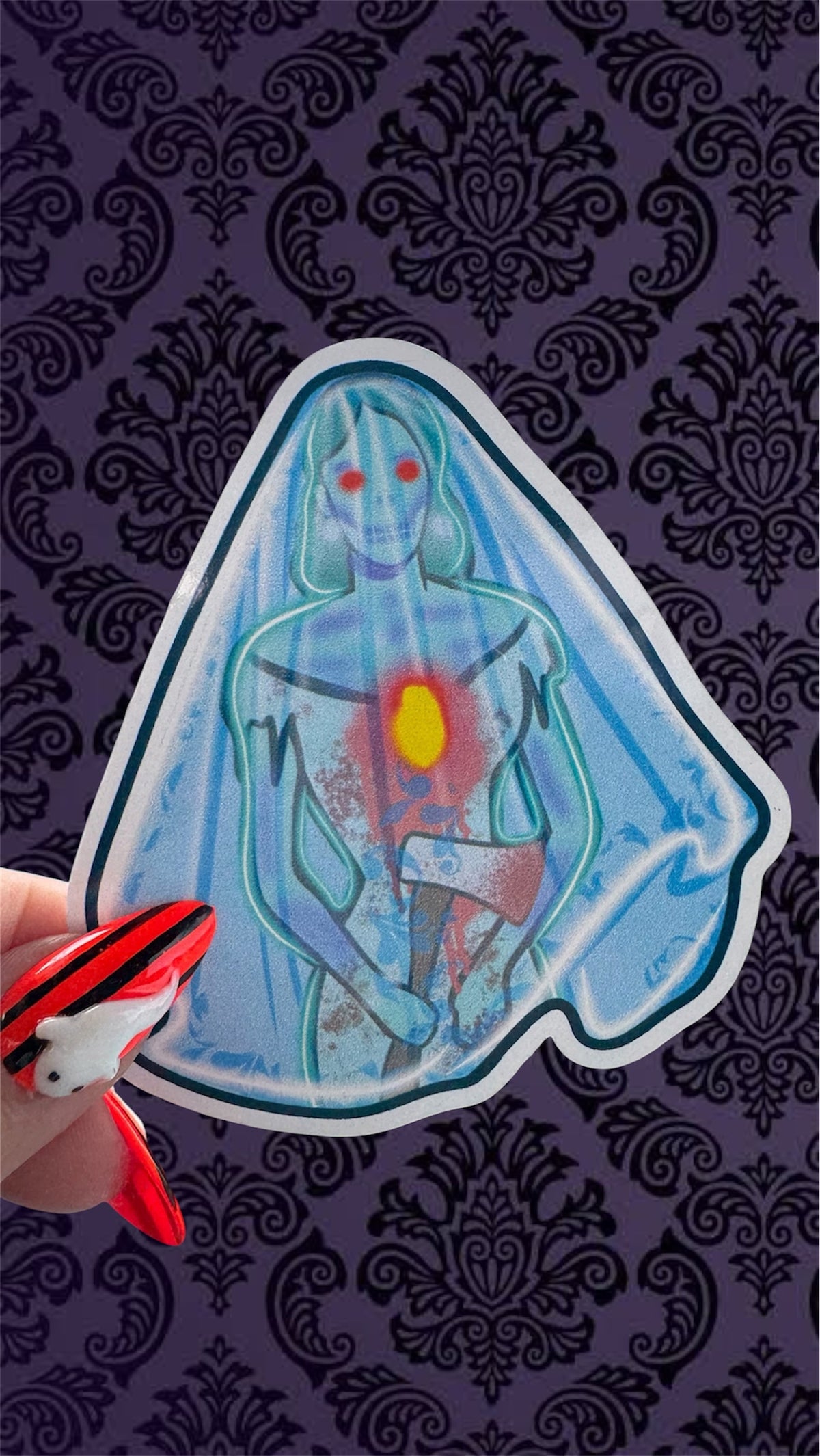 Haunted Bride Sticker
