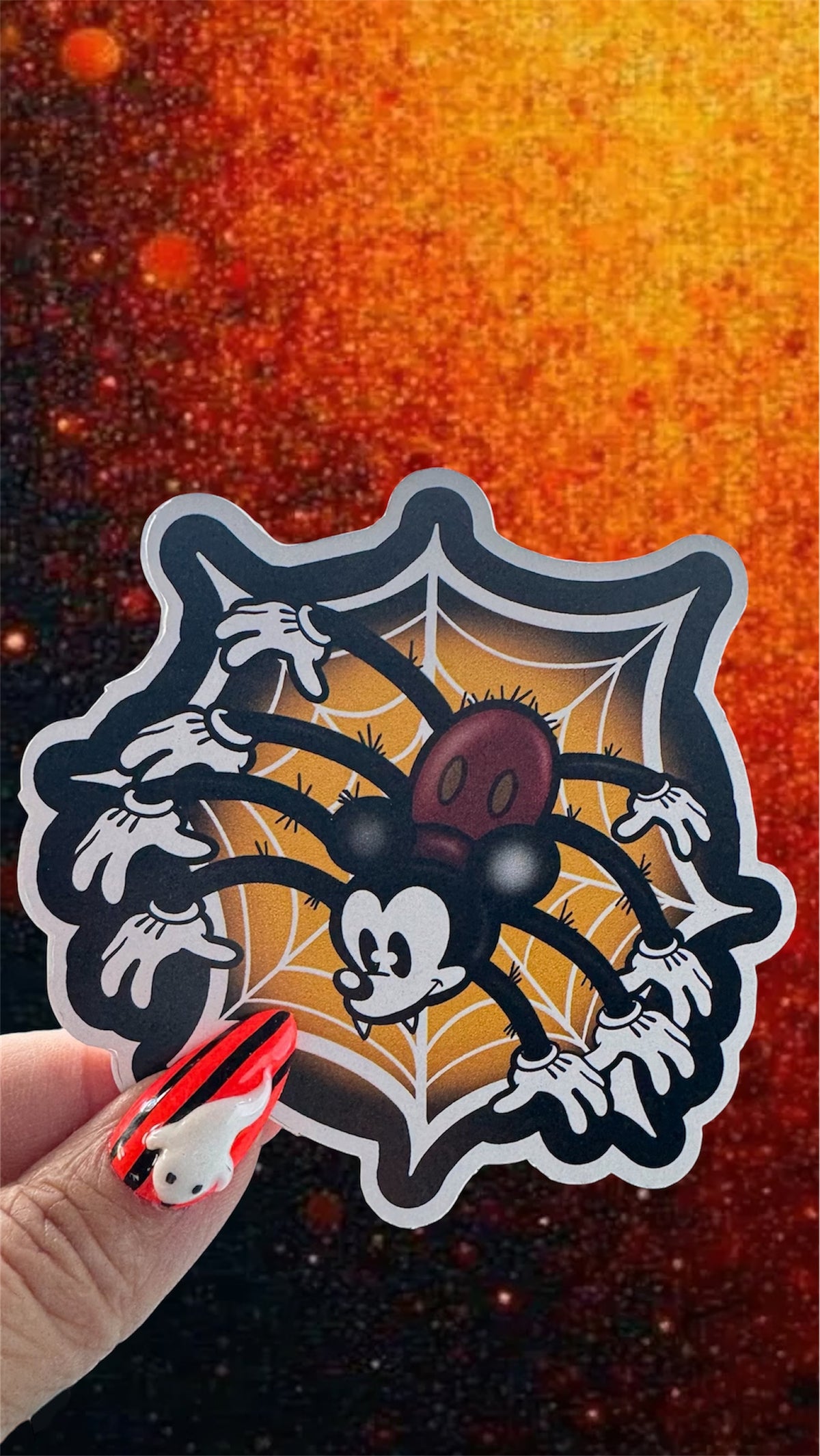 Spider Mouse Sticker
