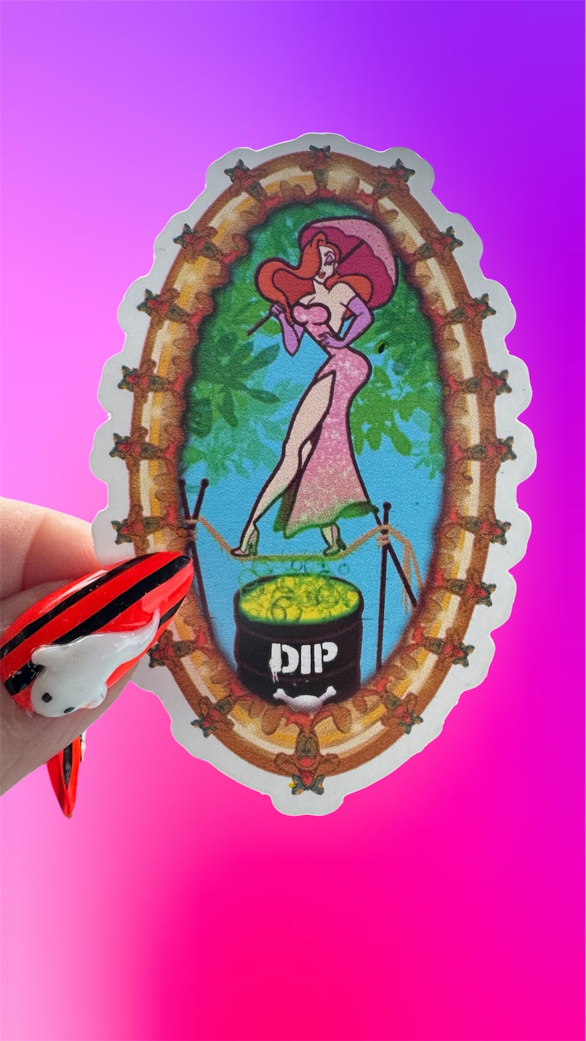 Jessica Dip Sticker