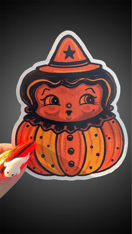 Johanna Parker Orange Witch Stickers
