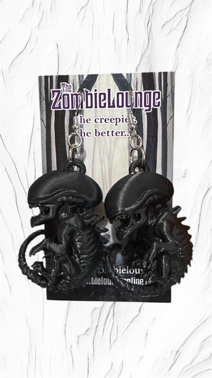 Xenomorph Alien Earrings