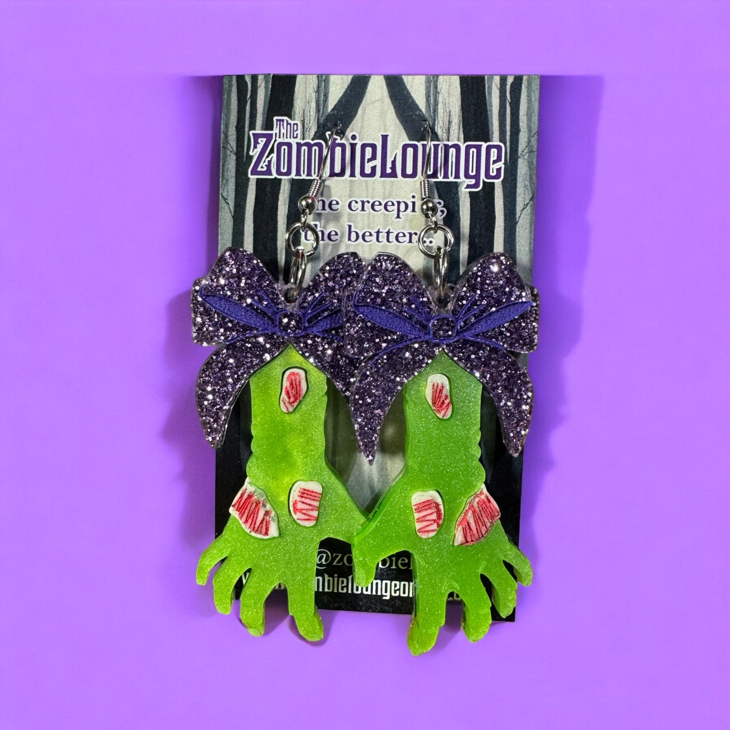 Zombie Hand Earrings