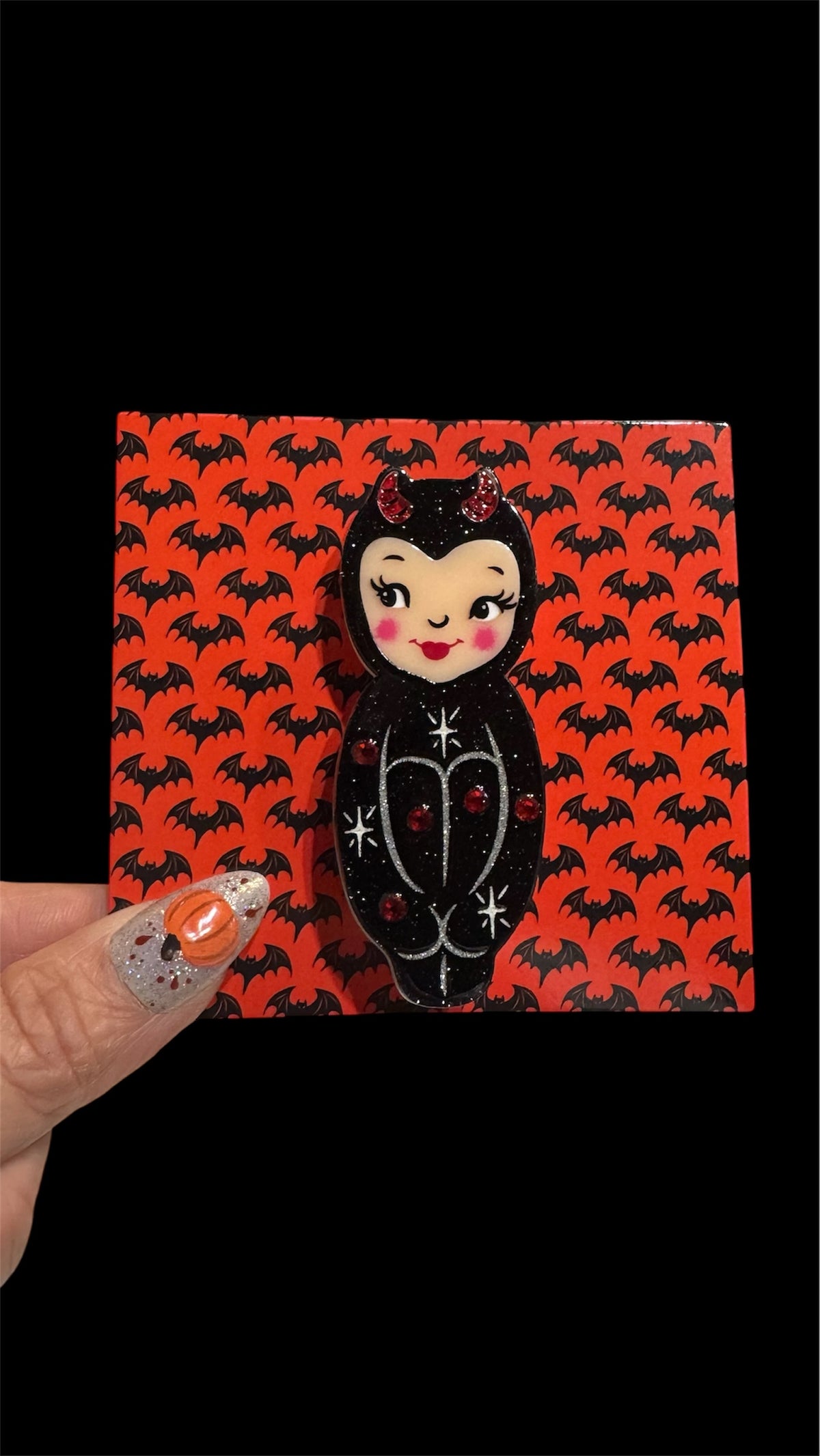 Midnight Mischief Brooch
