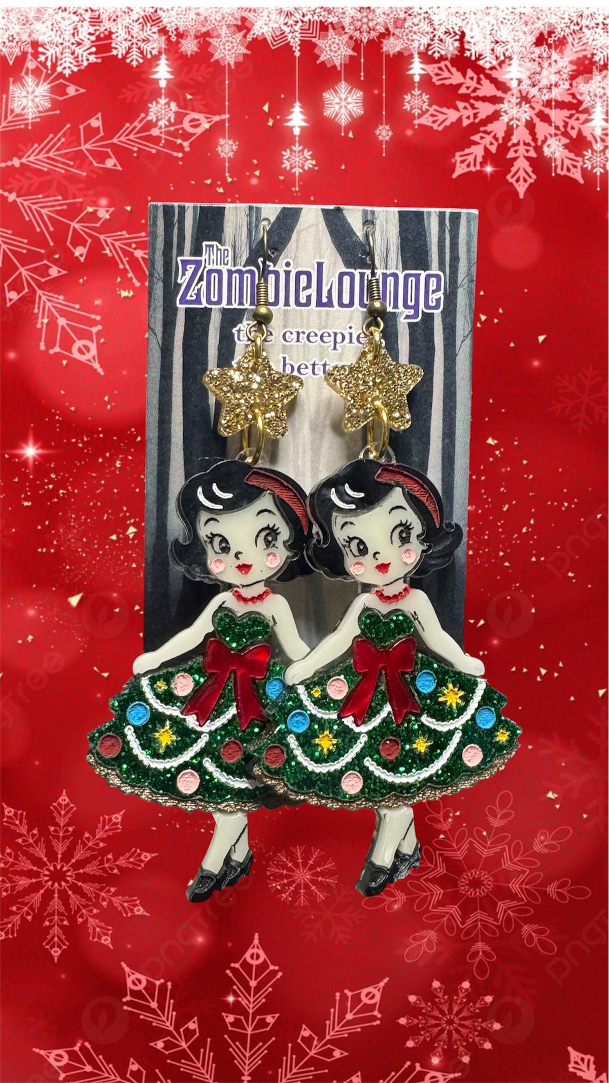 Vintage Christmas Girl