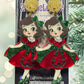 Vintage Christmas Girl