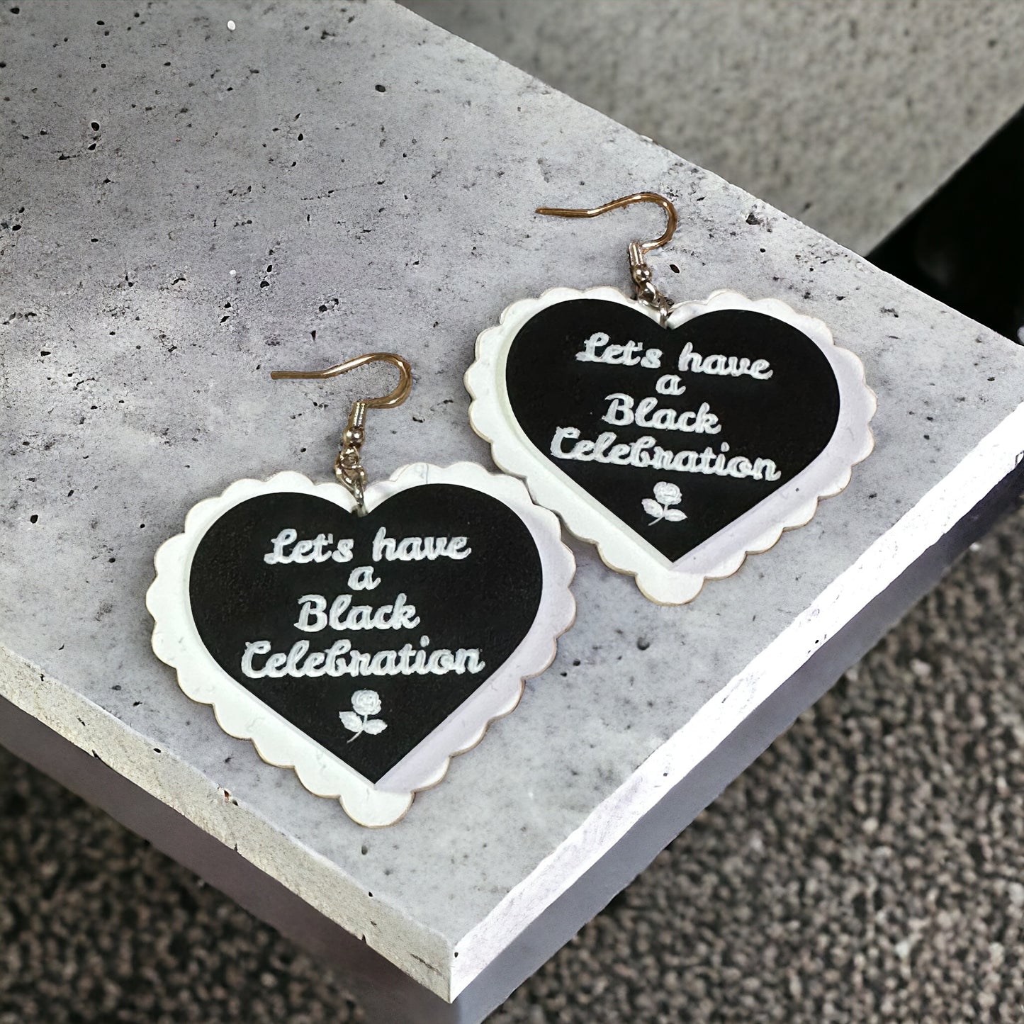 Black Celebration Earrings