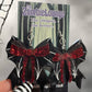 Gothic Bow Earrings