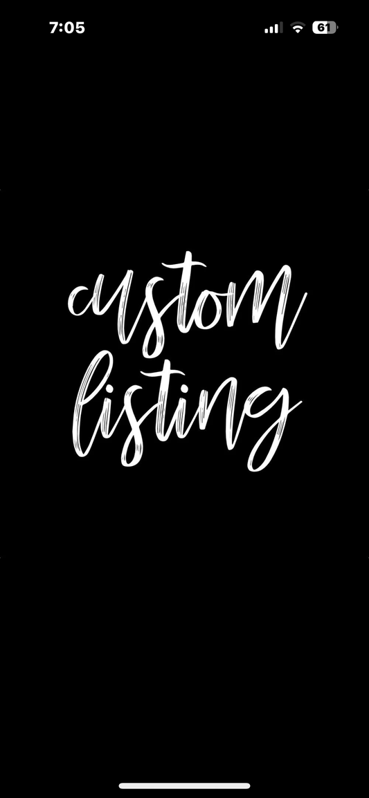 Custom listing