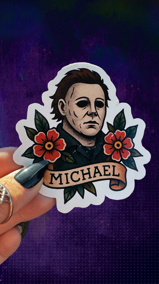 Michael Tattoo Sticker
