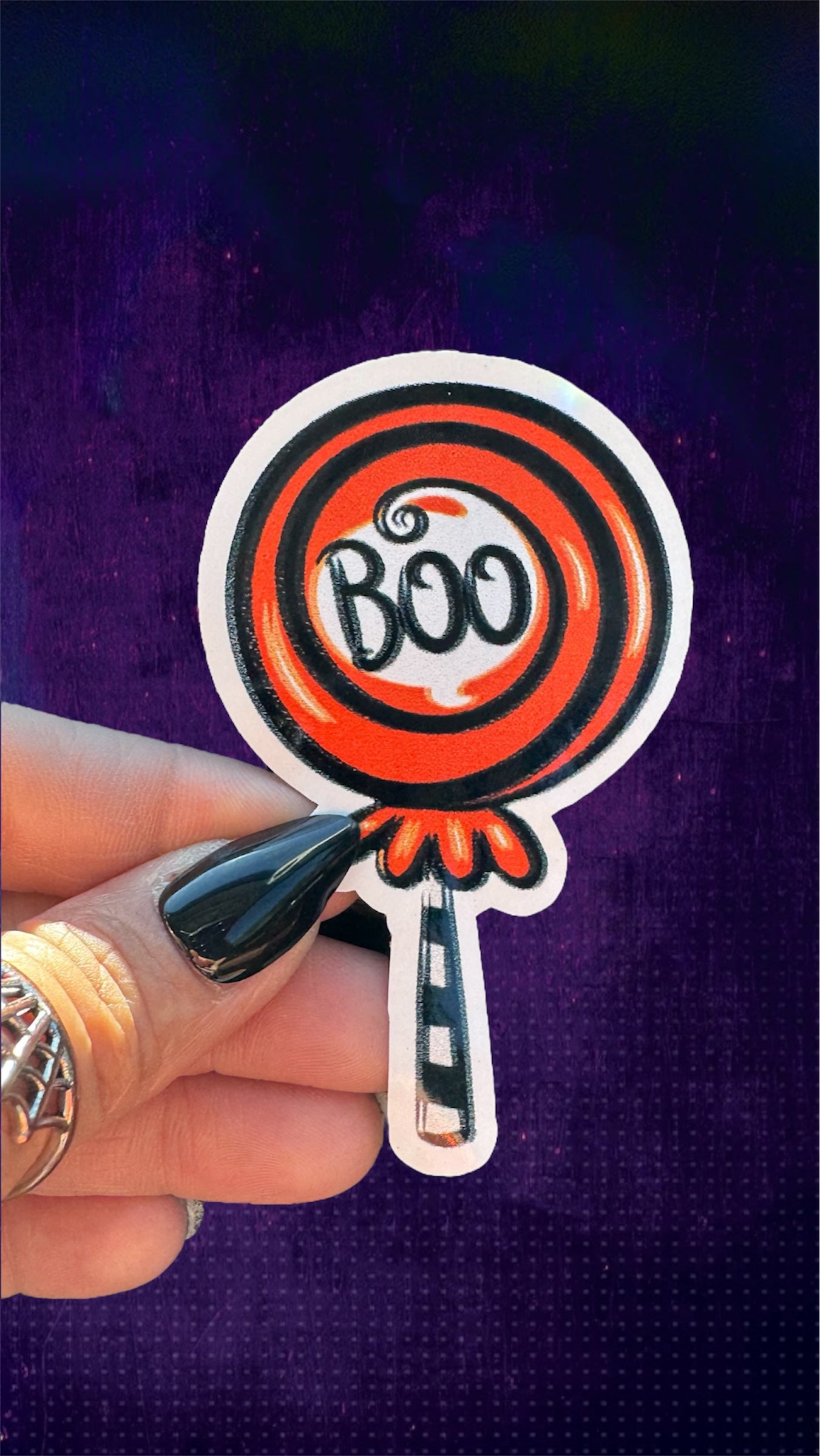 Halloween Lollipop Sticker