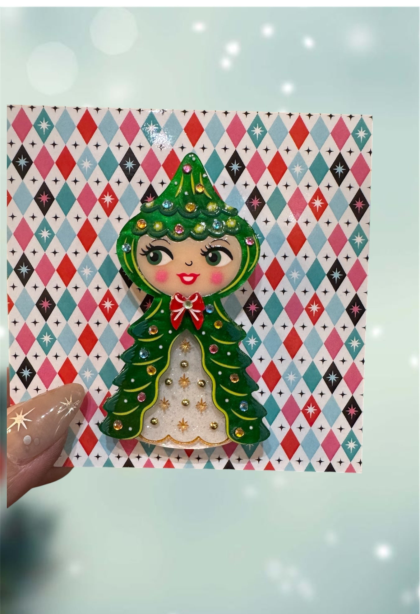 Holly Howard Tree Girl Brooch