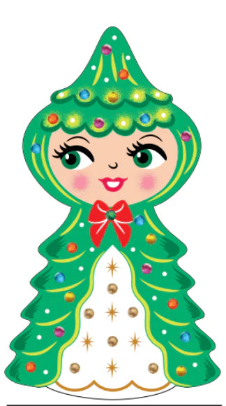 Holly Howard Tree Girl Brooch