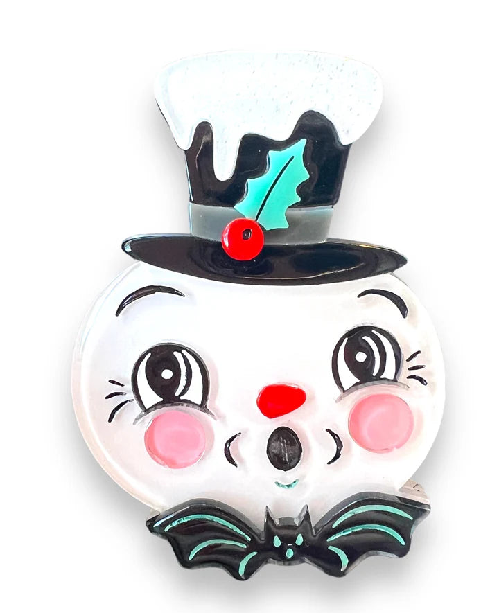 Spooky Frosty Brooch