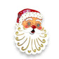 Starry Eyed Santa Brooch