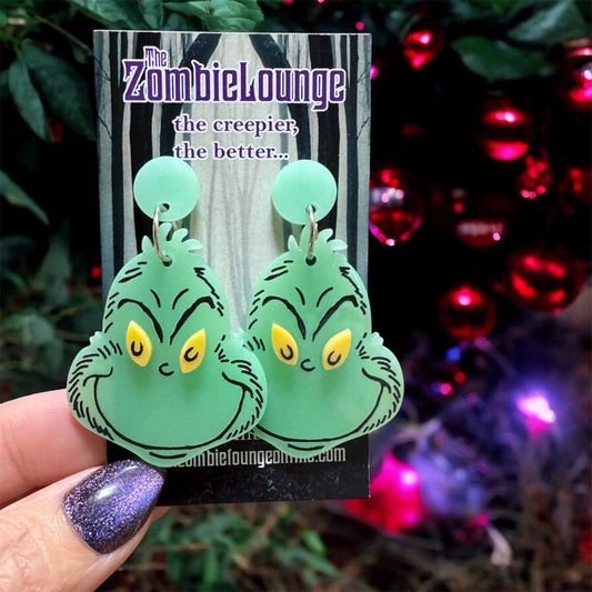 Glow Grinchmas Earrings