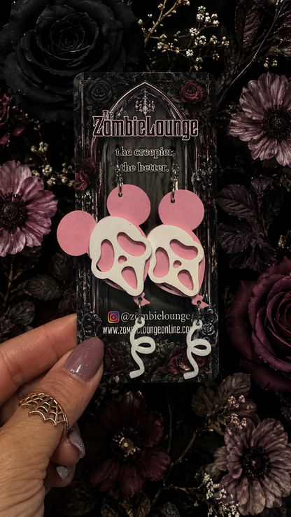 Scream Balloon Earrings