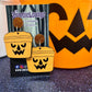 Retro Halloween Bucket Earrings