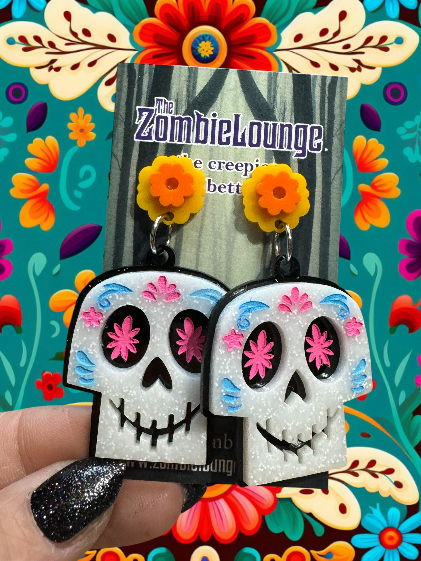 Coco Acrylic Earrings