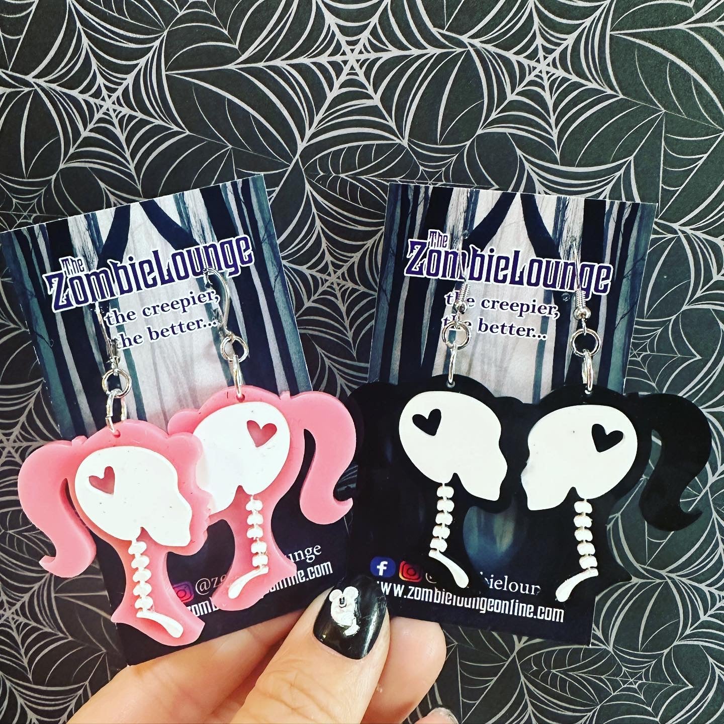 Skelebarbie Earrings