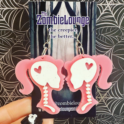 Skelebarbie Earrings