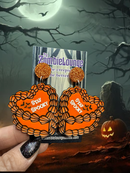 Stay Spooky Cake Earrings