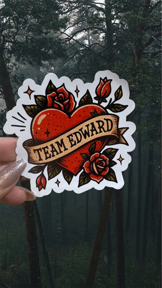 Team Edward Sticker