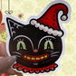 Spookmas Black Cat Sticker