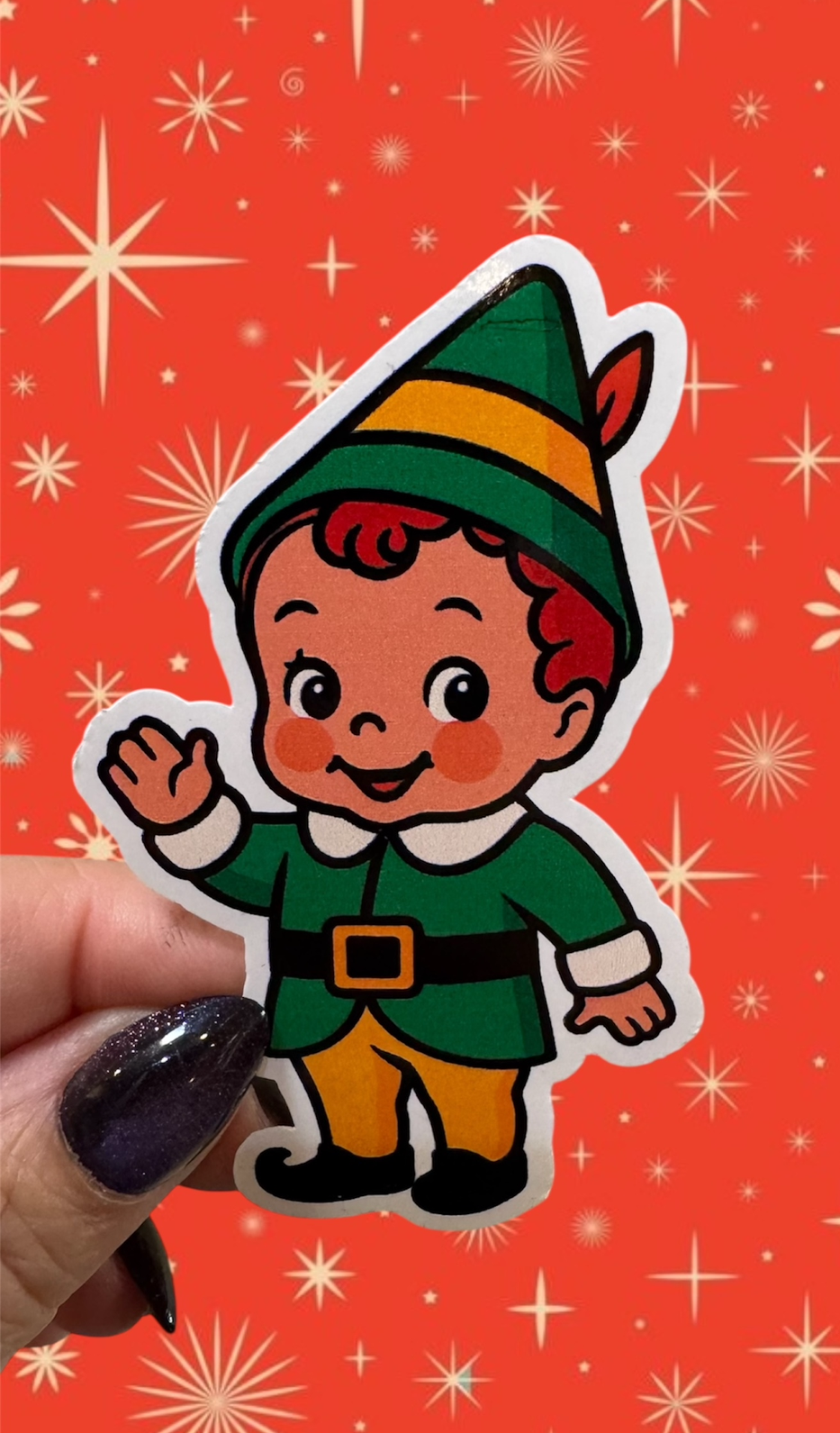 Buddy Elf Sticker