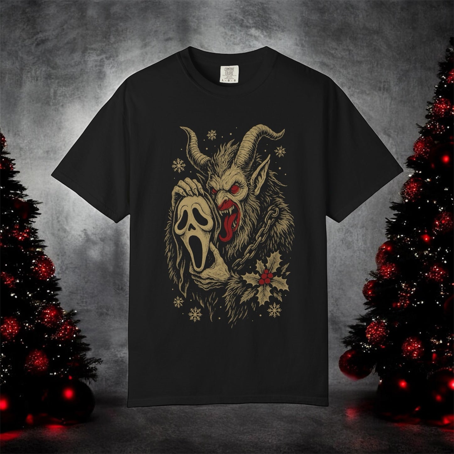 Krampus Christmas Horror Shirt