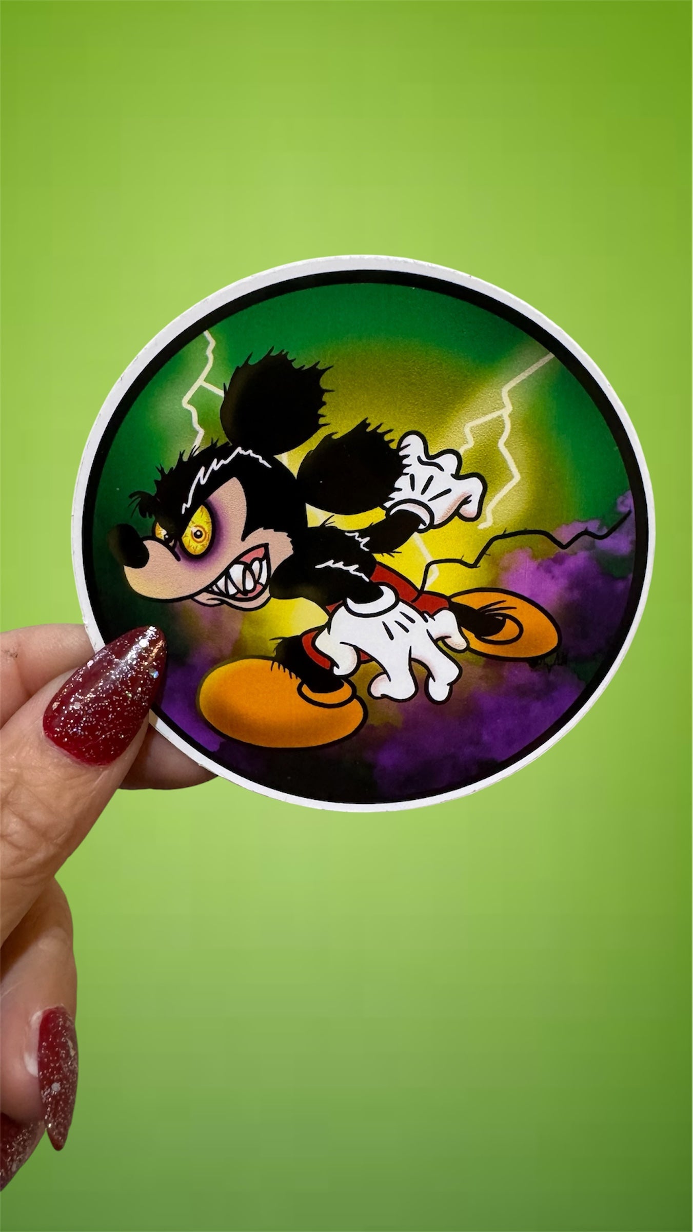 Villainous Mouse Sticker