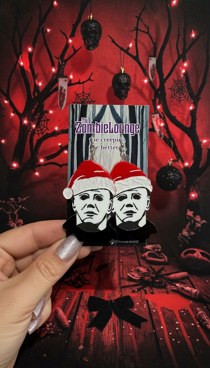 Santa Michael Earrings