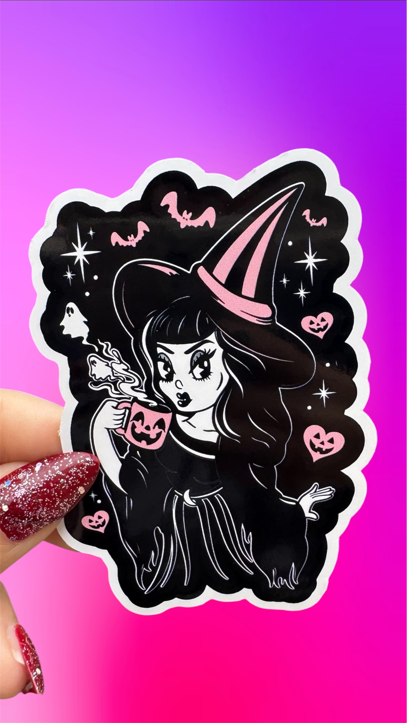 Pastel Witch Sticker