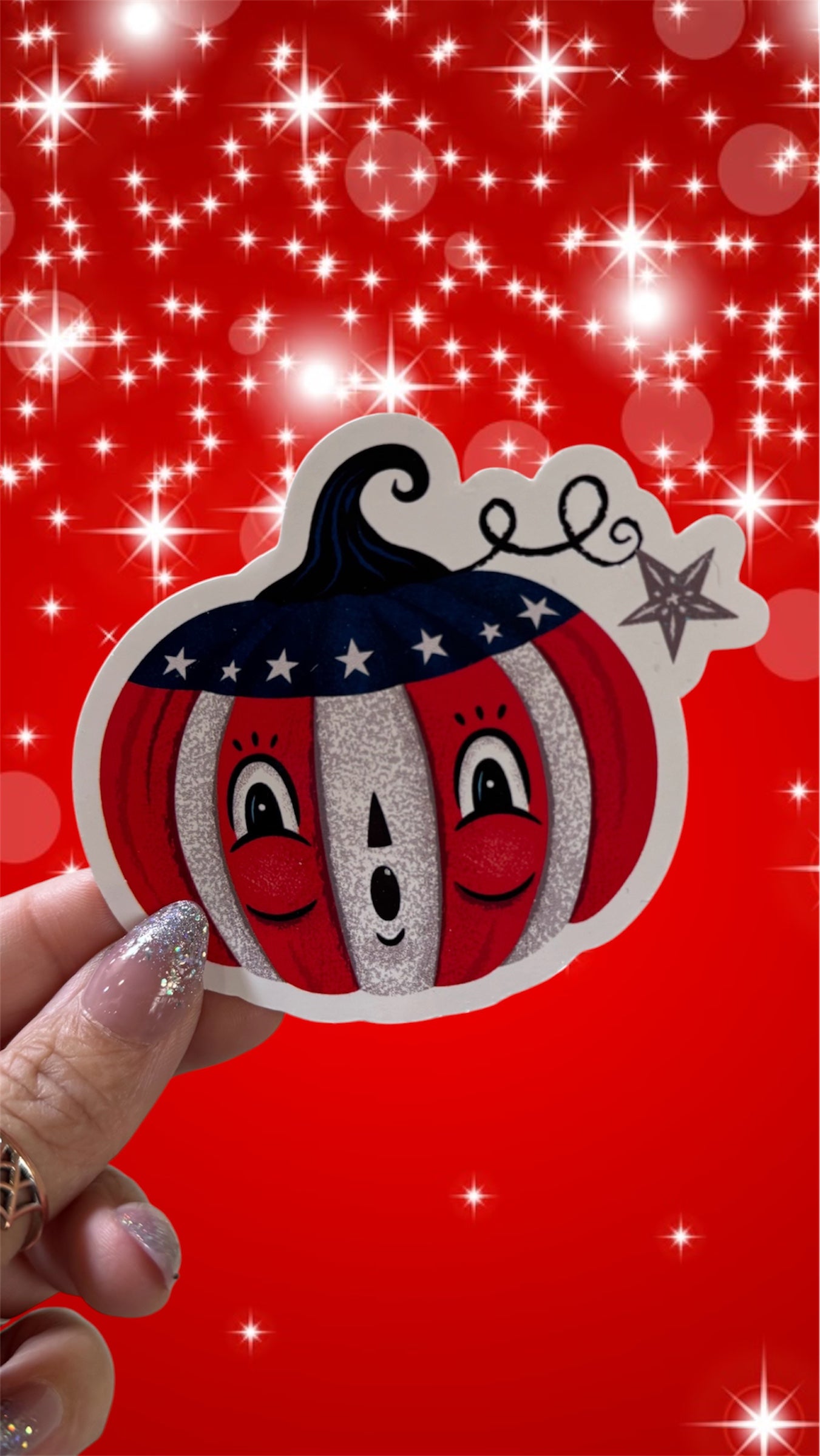 Johanna Parker Design Spooky Americana Stickers