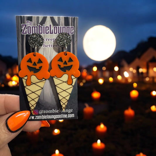 Halloween Ice Cream Earrings