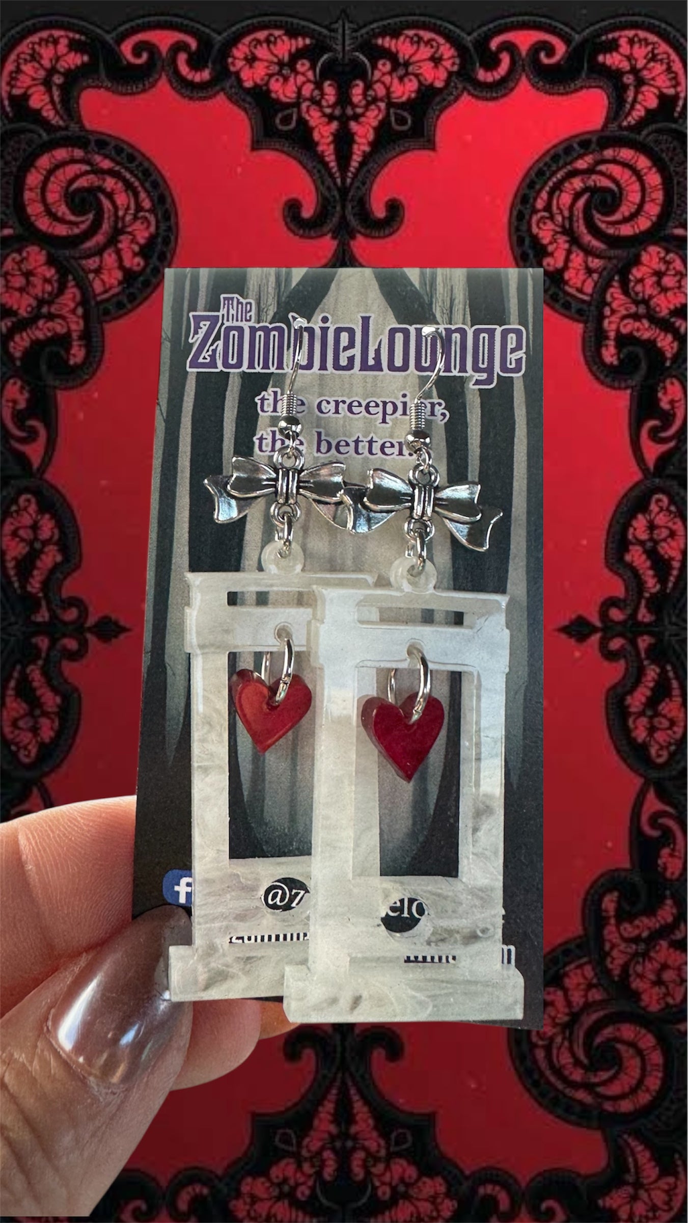 Valentines Guillotine Earrings