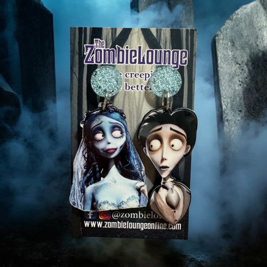 Corpse Bride Busts Earrings