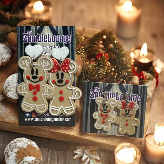 Gingerbread Cookie Earrings