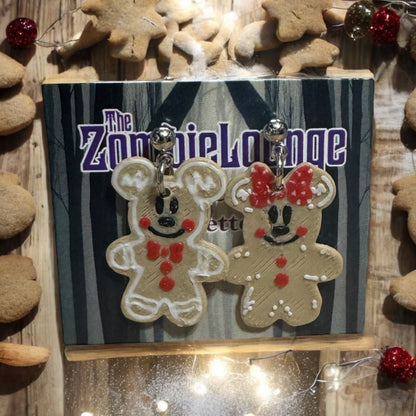 Gingerbread Cookie Earrings