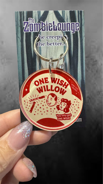 One Wish Earrings and Keychain