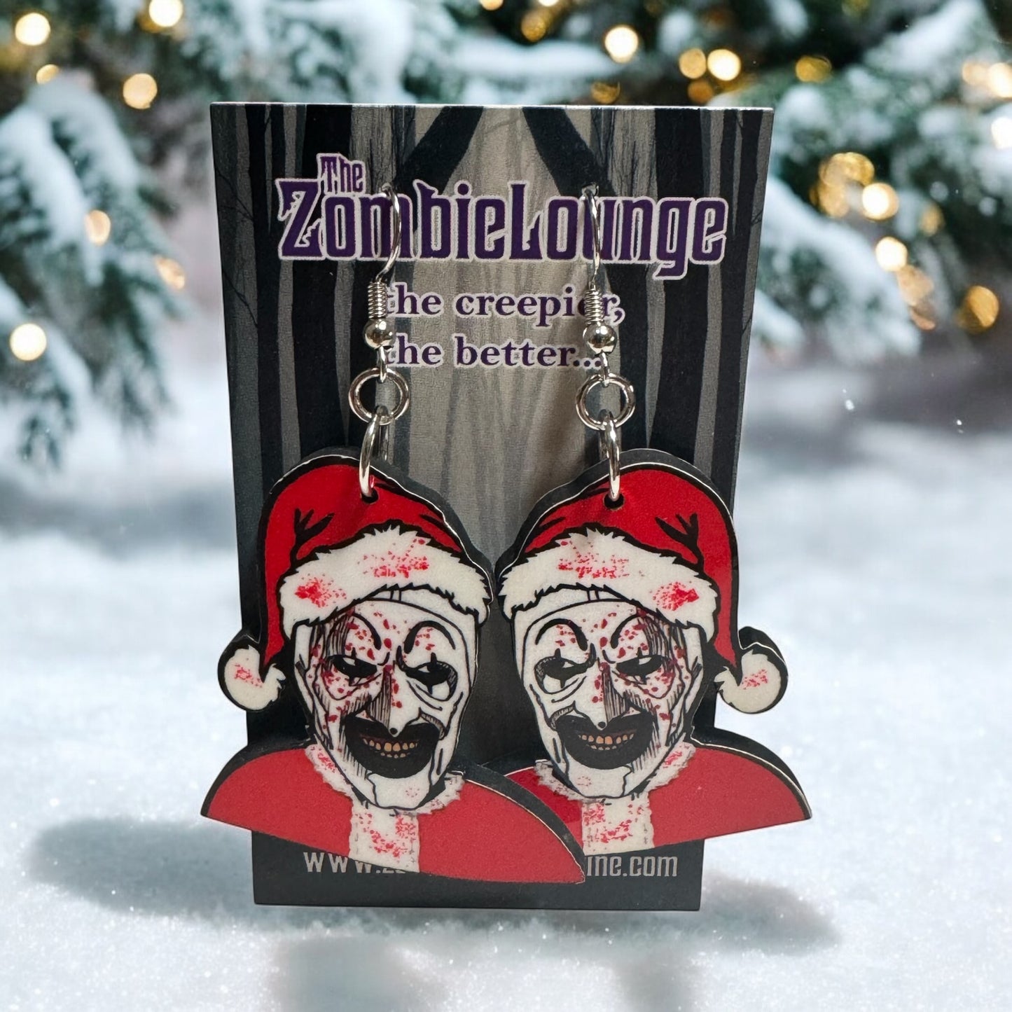 Santa Clown Earrings