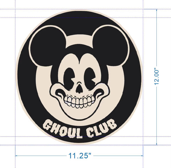 Ghoul Club Crossbody Bag