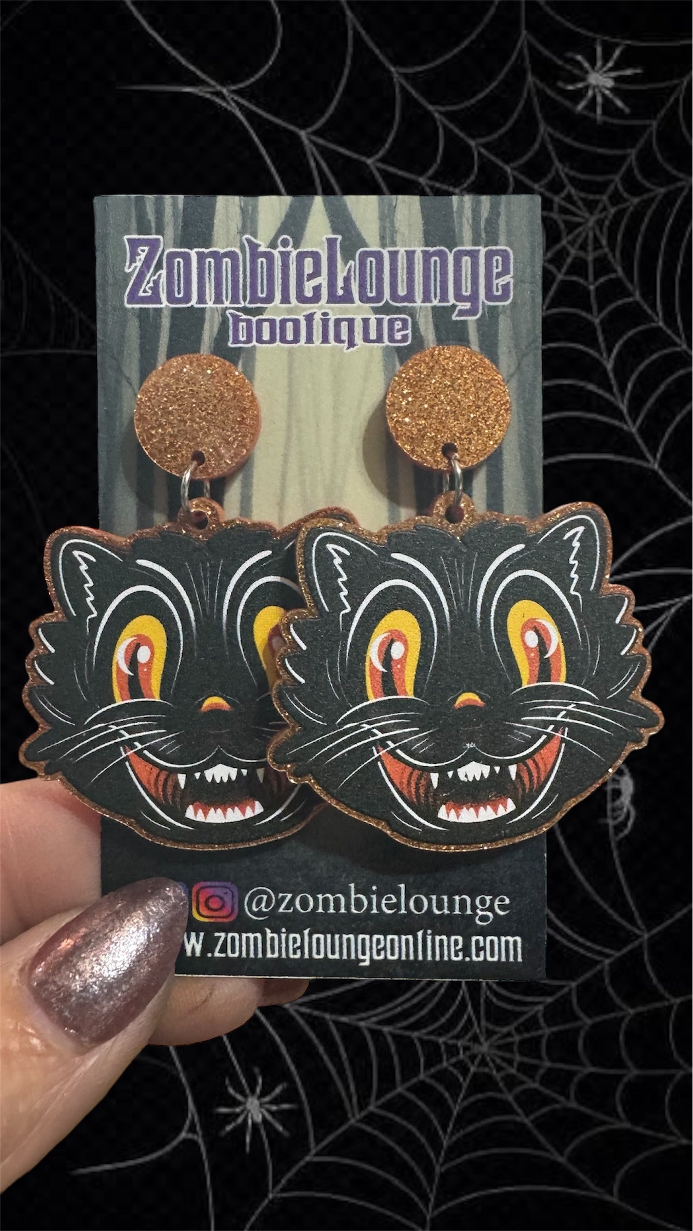 Scaredy Cat Earrings