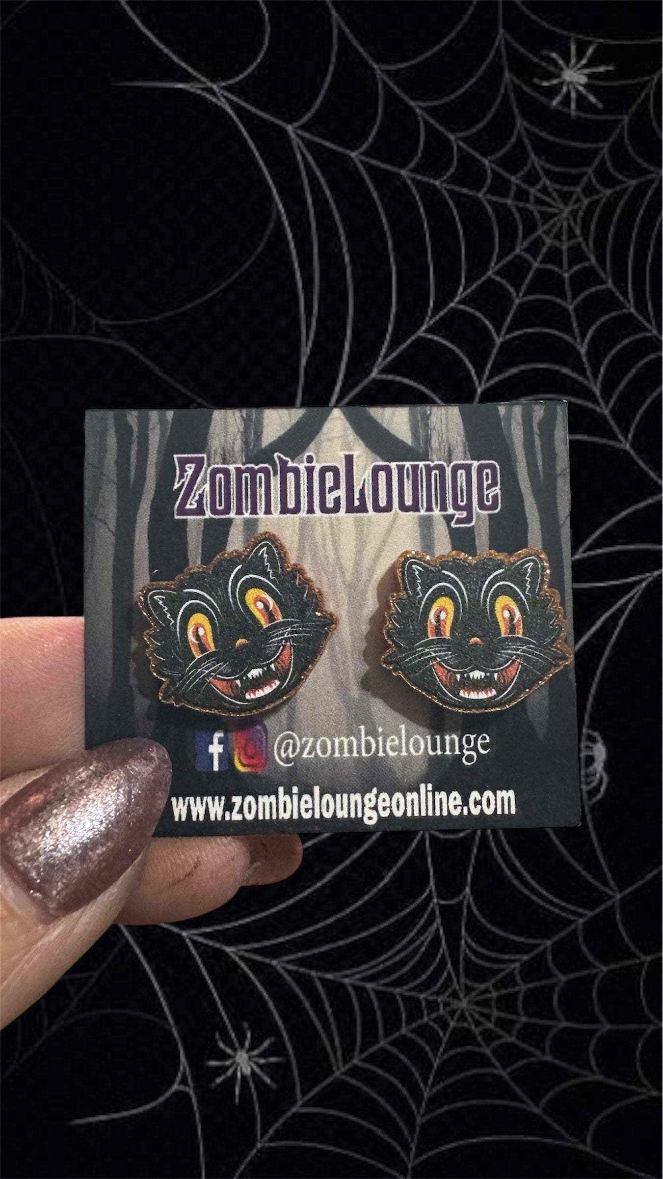 Scaredy Cat Earrings