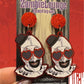 Terror Heart Glasses Earrings
