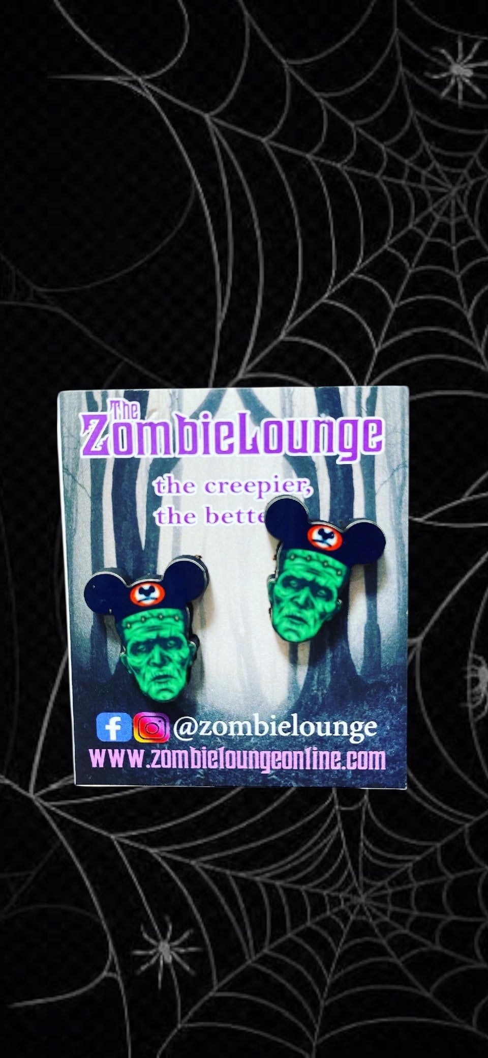 Frankie’s Mouse Hat Earrings