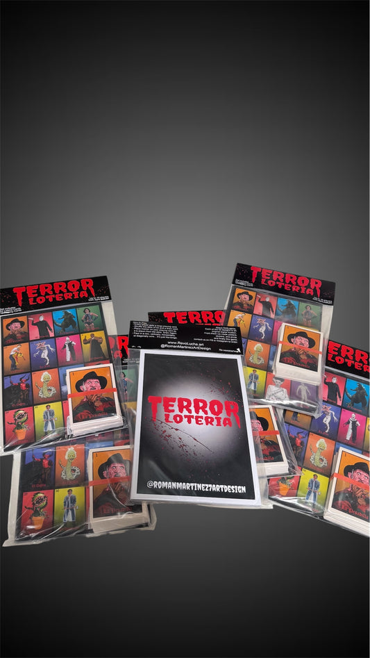 Terror Loteria Cards